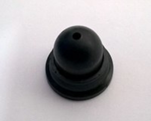 Imagem de Fixador do Identificador flexível, preto. Ø 19x16mm.