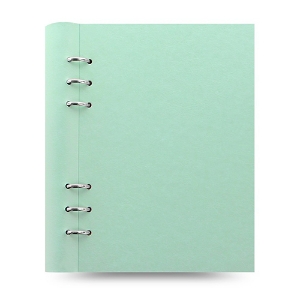 Imagem de BLOCO NOTAS FILOFAX CLIPBOOK RECARREGÁVEL A5 VERDE PASTEL (023621)