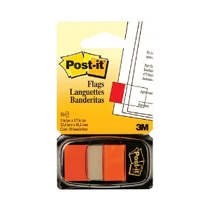 Picture of INDEX ADERENTE POST-IT 680-4 1"PLG. LARANJA