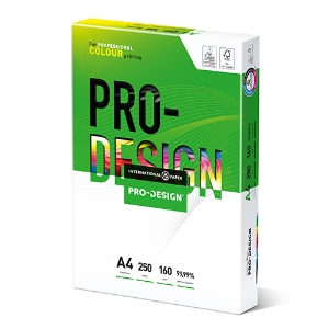 Picture of PAPEL A4 160GR I.P. PRO-DESIGN LASER BRANCO (EMB.250F)