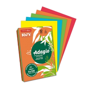 Picture of RESMA PAPEL COLORIDO A4 80GR ADAGIO COM 5 CORES INTENSAS