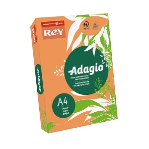 Picture of RESMA PAPEL COLORIDO A4 80GR ADAGIO NÉON LARANJA (12)