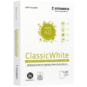 Picture of RESMA PAPEL RECICLADO A3 80GR STEINBEIS CLASSICWHITE