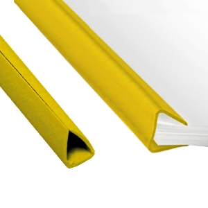 Imagem de BAGUETE DE PLASTICO A4 20MM AMARELA