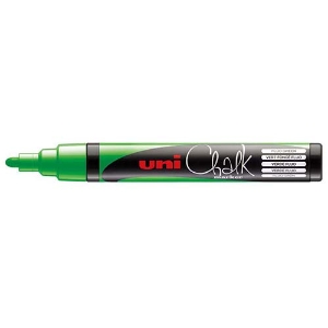 Imagem de MARCADOR GIZ LÍQUIDO UNI CHALK PWE-5M VERDE