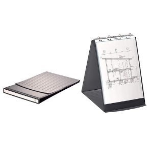Picture of QUADRO FLIPCHART DE MESA DURABLE 8568 A3 VERTICAL COM BOLSAS