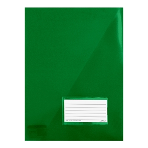Picture of BOLSA ARQUIVO COM TRIÂNGULO FEGOL 21A A4 COM VISOR VERDE TRANSLÚCIDO