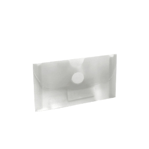 Picture of BOLSA ARQUIVO PARA CARTÕES 105X65MM COM VELCRO FEGOL E108 TRANSPARENTE