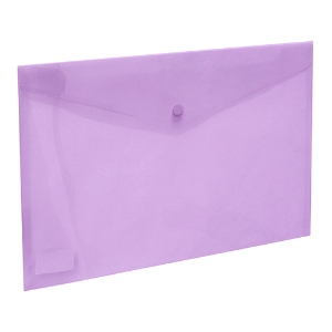 Picture of BOLSA TIPO ENVELOPE A4 COM MOLA FEGOL E105 VIOLETA PASTEL