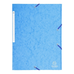 Picture of CAPA COM 3 ABAS E ELÁSTICOS A4 CLA 425GR EXACOMPTA TURQUESA (17112E)
