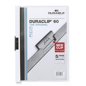 Picture of CLASSIFICADOR C/CLIP DURABLE 2209 A4 P/60F BRANCO 02