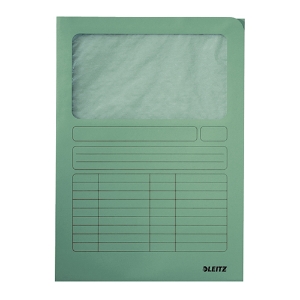 Picture of DOSSIER PROTOCOLO A4 CLA 140GR LEITZ 39500050 VERDE