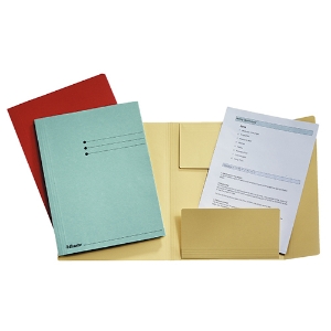 Picture of DOSSIER ESSELTE A4 CLA 275GR C/3 ABAS AZUL (1033302)
