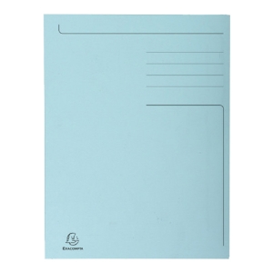 Picture of DOSSIER EXACOMPTA A4 CLA 280GR COM 3 ABAS AZUL (449006E)