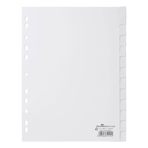 Picture of SEPARADOR PP A4 12 POSIÇOES DURABLE 6410 PESTANA PERSONAL.