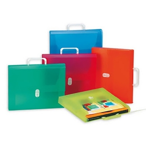 Picture of MALA A4 L40 COM ASA CARCHIVO CLIP PP SORTIDO (485KA)
