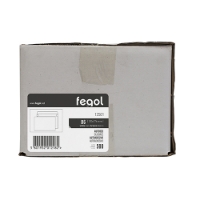 Imagem de ENV. B/6 120X176 BRANCO 90GR ADES. FEGOL 12501 (CX.500UNI)