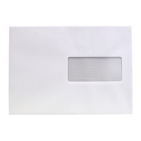 Imagem de ENVELOPES C/5 162X229MM COM JANELA BRANCO 90GR ADESIVO (CAIXA 500 UNI)