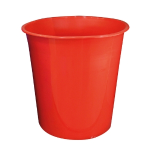 Picture of CESTO PAPEIS INUTEIS FEGOL PLAST.OPACO 13LT 301 VERMELHO