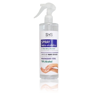 Picture of SPRAY DESINFETANTE GEL ALCOOL P/MAOS C/ALOE VERA 500ML