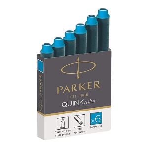 Picture of CX.6 CARTUCHOS TINTA PARKER MINI AZUL 1950409
