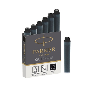 Picture of CX.6 CARTUCHOS TINTA PARKER MINI PRETO 1950407