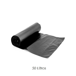 Picture of SACOS DE LIXO PRETO 50 LITROS (ROLO 10 UNI)