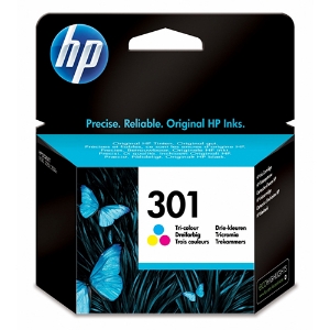 Picture of TINTEIRO ORIGINAL HP 301 CH562EE TRICOLOR 3ML