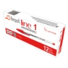 Picture of CAIXA COM 12 ESFEROGRÁFICAS FEGOL LINE 1 VERMELHO