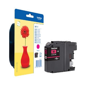 Picture of TINTEIRO ORIGINAL BROTHER LC-121M MAGENTA 300PAG.