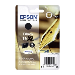 Picture of TINTEIRO ORIGINAL EPSON T1631 Nº16XL PRETO ALTA CAPAC.