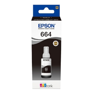 Picture of TINTEIRO ORIGINAL EPSON T6641 PRETO 70ML (ECOTANK)