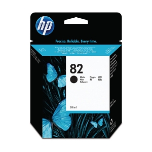 Picture of TINTEIRO ORIGINAL HP 82 CH565A PRETO