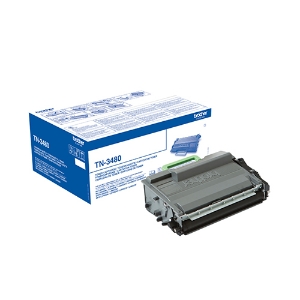 Picture of TONER ORIGINAL BROTHER TN-3480 PRETO 8.000PAGINAS
