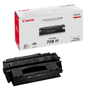 Picture of TONER ORIGINAL CANON CART.708H PRETO ALTA CAPAC. 6.000PAG.