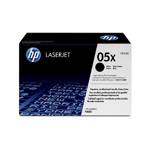 Picture of TONER ORIGINAL HP 05X CE505X PRETO ALTA CAPAC. 6.500 PAGINAS