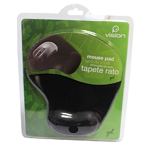 Picture of BASE PARA RATO COM APOIO DE PULSOS PRETA VISION (22750)