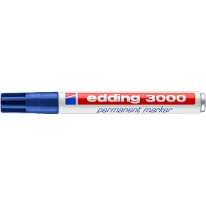 Picture of MARCADOR PERMANENTE EDDING 3000 AZUL