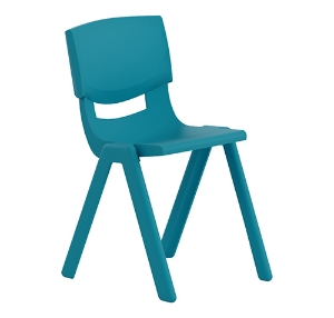 Picture of CADEIRA POLIPROPILENO MONOBLOCO T4 66X40CM AZUL