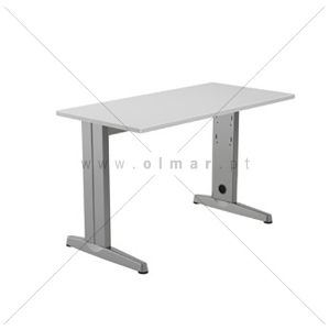 Picture of SECRETARIA ROCADA METAL 120X60 2000AC02 CINZA