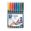 Picture of BLT.8 MARC. ACETATO/CD STAEDTLER LUMOCOLOR F 318WP8