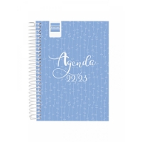 Imagem de AGENDA 2022/2023 ESCOLAR DIÁRIA FINOCAM COOL 120X162MM AZUL