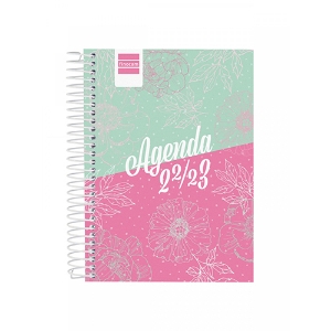 Picture of AGENDA 2022/2023 ESCOLAR DIÁRIA FINOCAM COOL 120X162MM FLORAL