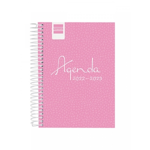 Picture of AGENDA 2022/2023 ESCOLAR DIÁRIA FINOCAM COOL 120X162MM ROSA