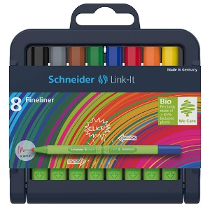 Picture of BLT.8 MARC. FINELINER SCHNEIDER LINK-IT 0.4MM SORT. 191298