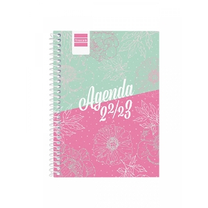 Picture of AGENDA 2022/2023 ESCOLAR SEMANAL FINOCAM COOL 120X162MM FLORAL