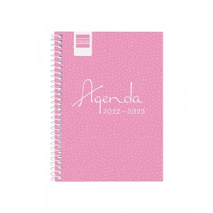 Picture of AGENDA 2022/2023 ESCOLAR SEMANAL FINOCAM COOL 120X162MM ROSA