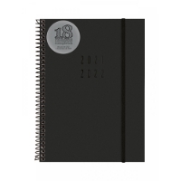 Imagem de AGENDA 2023 SEMANAL FINOCAM ESPIRAL 18MESES 155X212MM PRETO