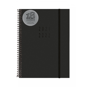 Picture of AGENDA 2023 SEMANAL FINOCAM ESPIRAL 18MESES 155X212MM PRETO