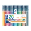 Picture of  CX.20 MARC. FIBRA STAEDTLER TRIPLUS COLOR 323 SB20 SORT.